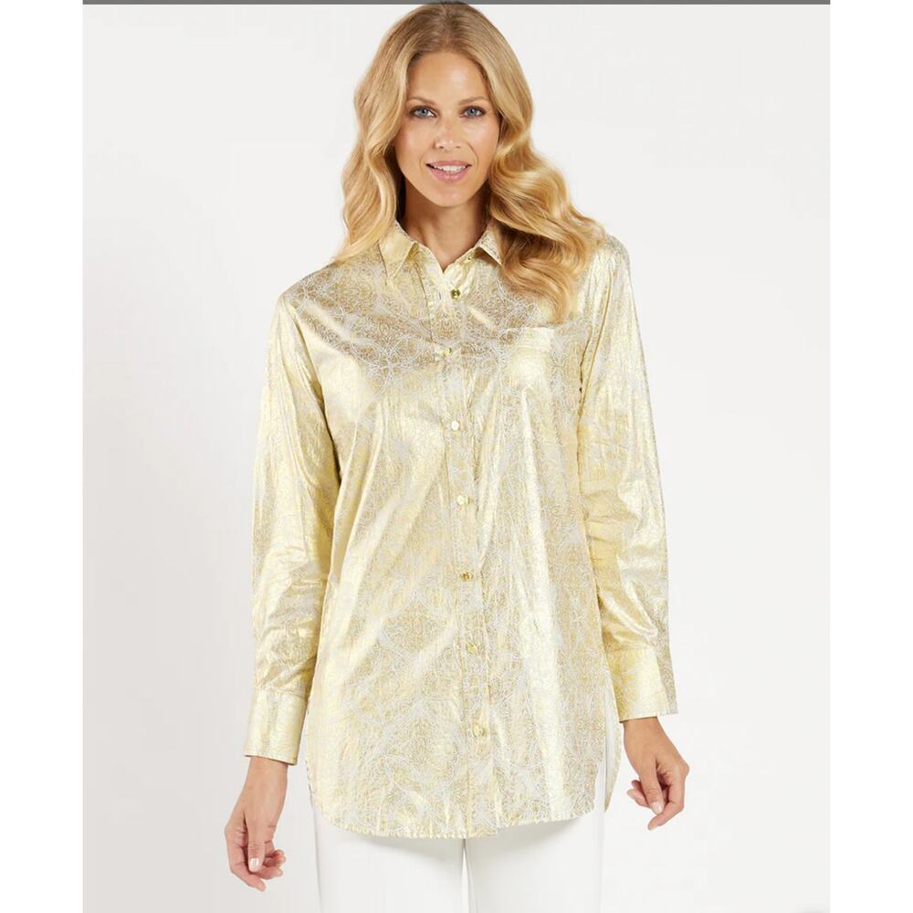 Jude Connally Kimber‎ Top Cotton Voile NWT size XL
